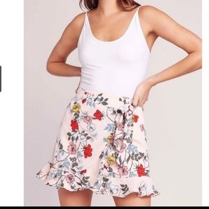 NWT BB Dakota Floral Wrap Skirt